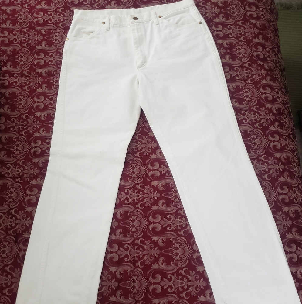 White Denim Jeans - Picture 3 of 7